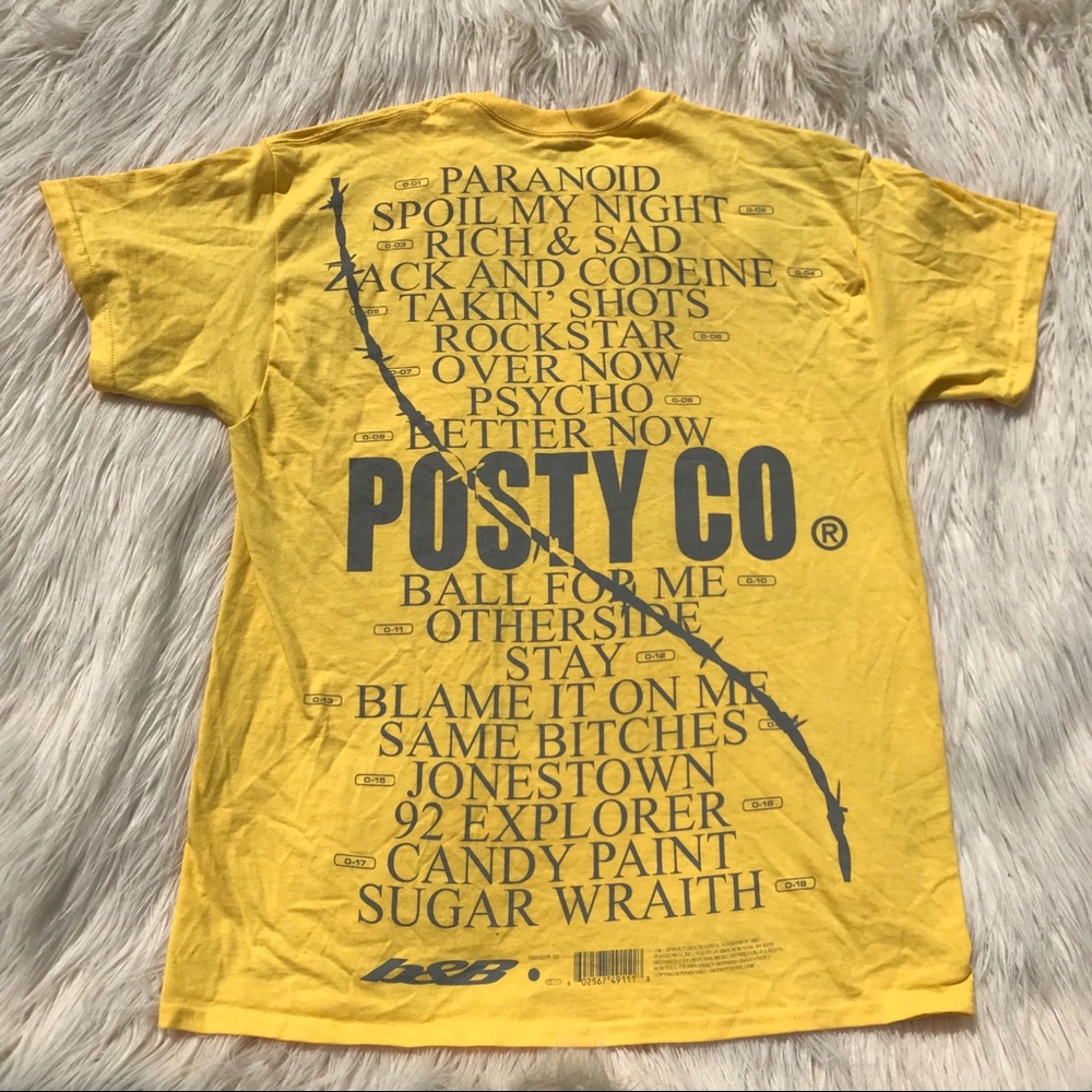 Post malone limited edition b&b t